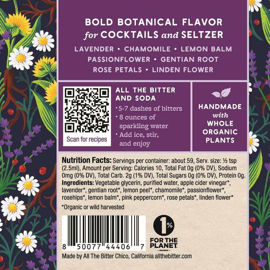 Lavender Chamomile Bitters