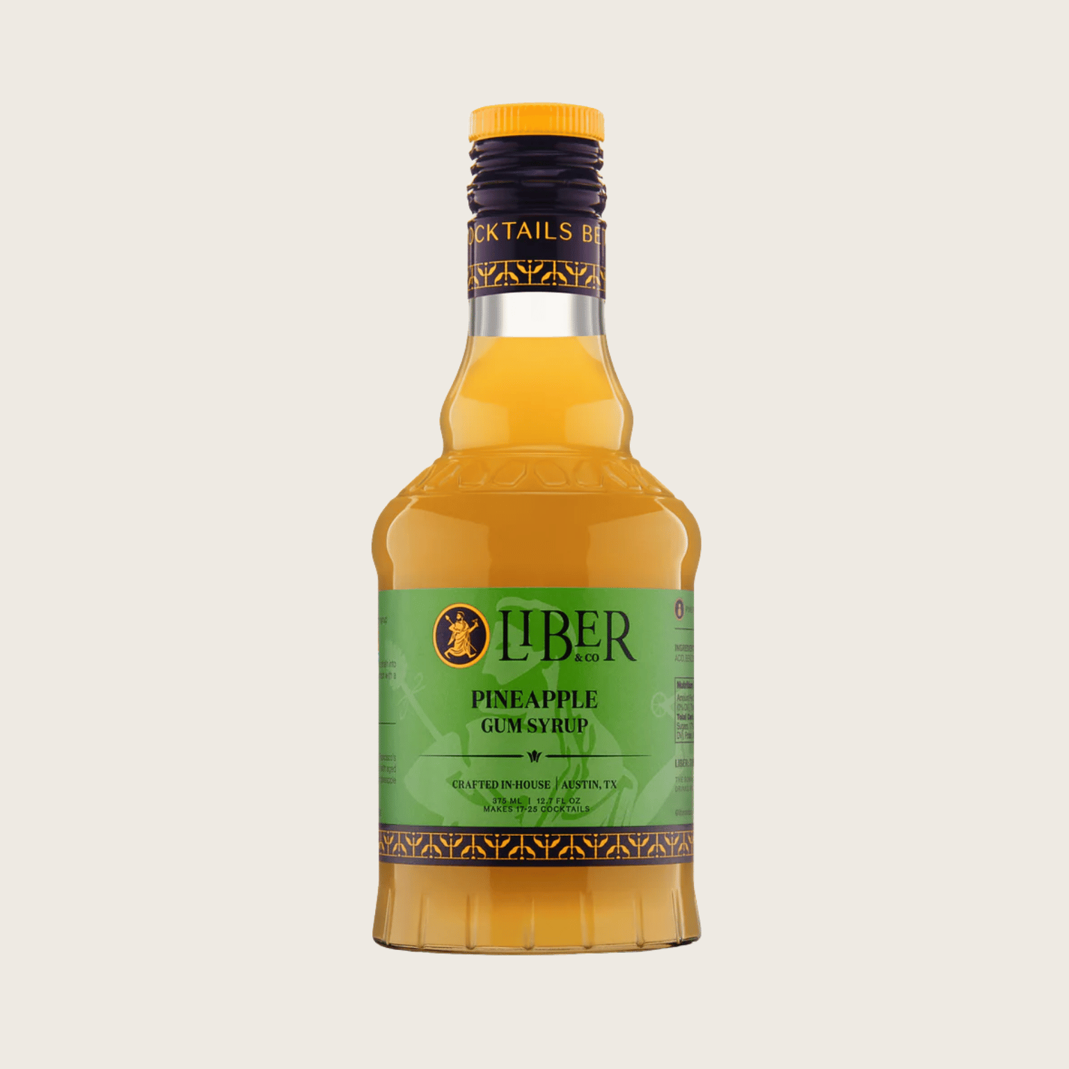 Bottle of Liber & Co Pineapple Syrup style=